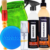 Kit Limpeza Hidratação Couro Vonixx Limpa E Hidrata + Pincel