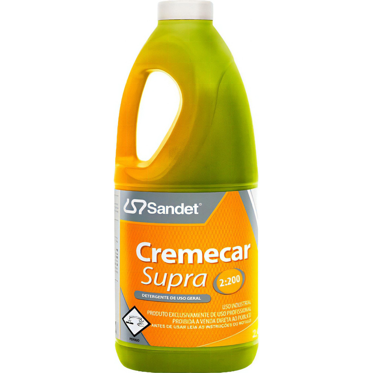 Shampoo Automotivo Neutro P/ Lavar Cremecar Supra Sandet 2l