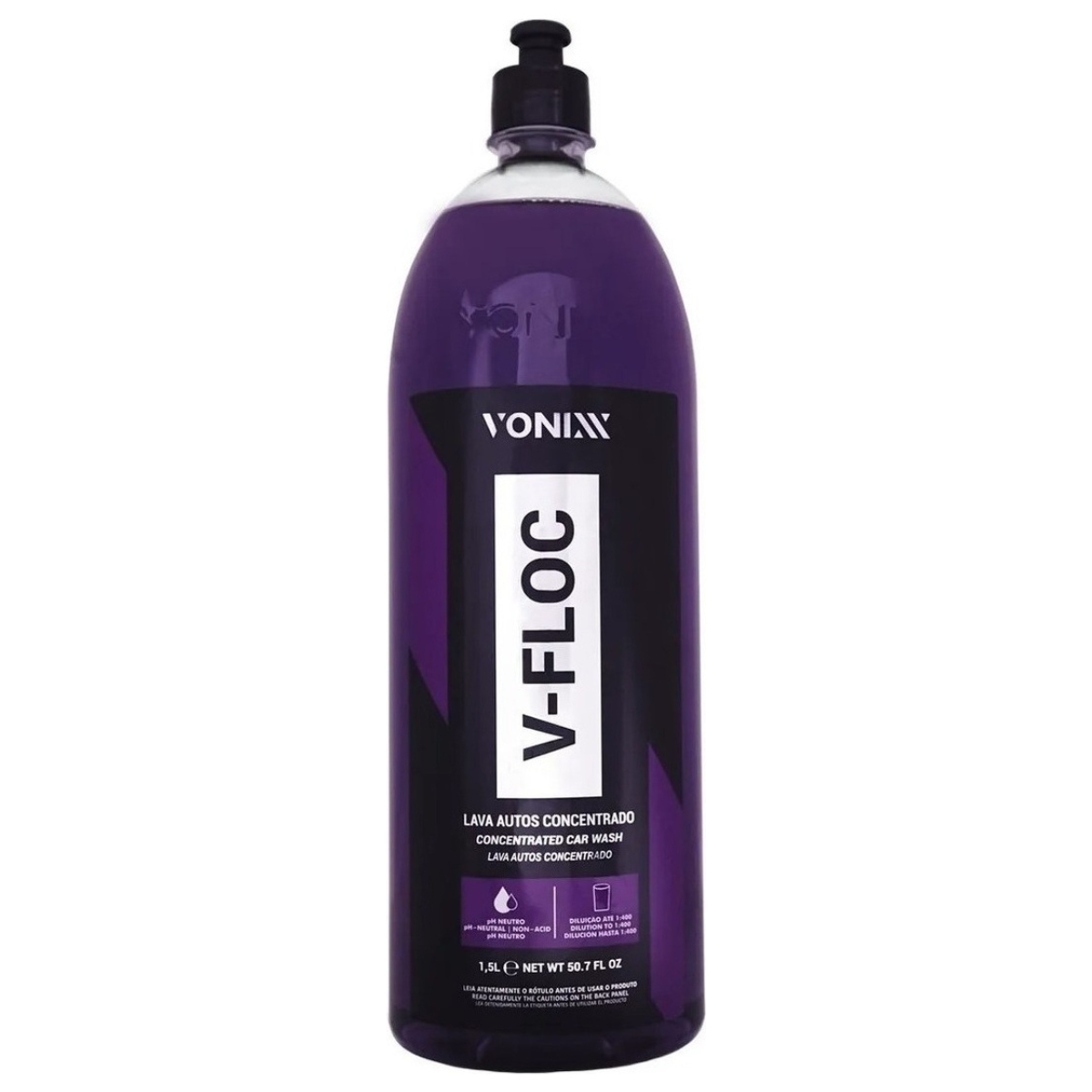 Shampoo automotivo superconcentrado V - Floc Vonixx 1,5 L